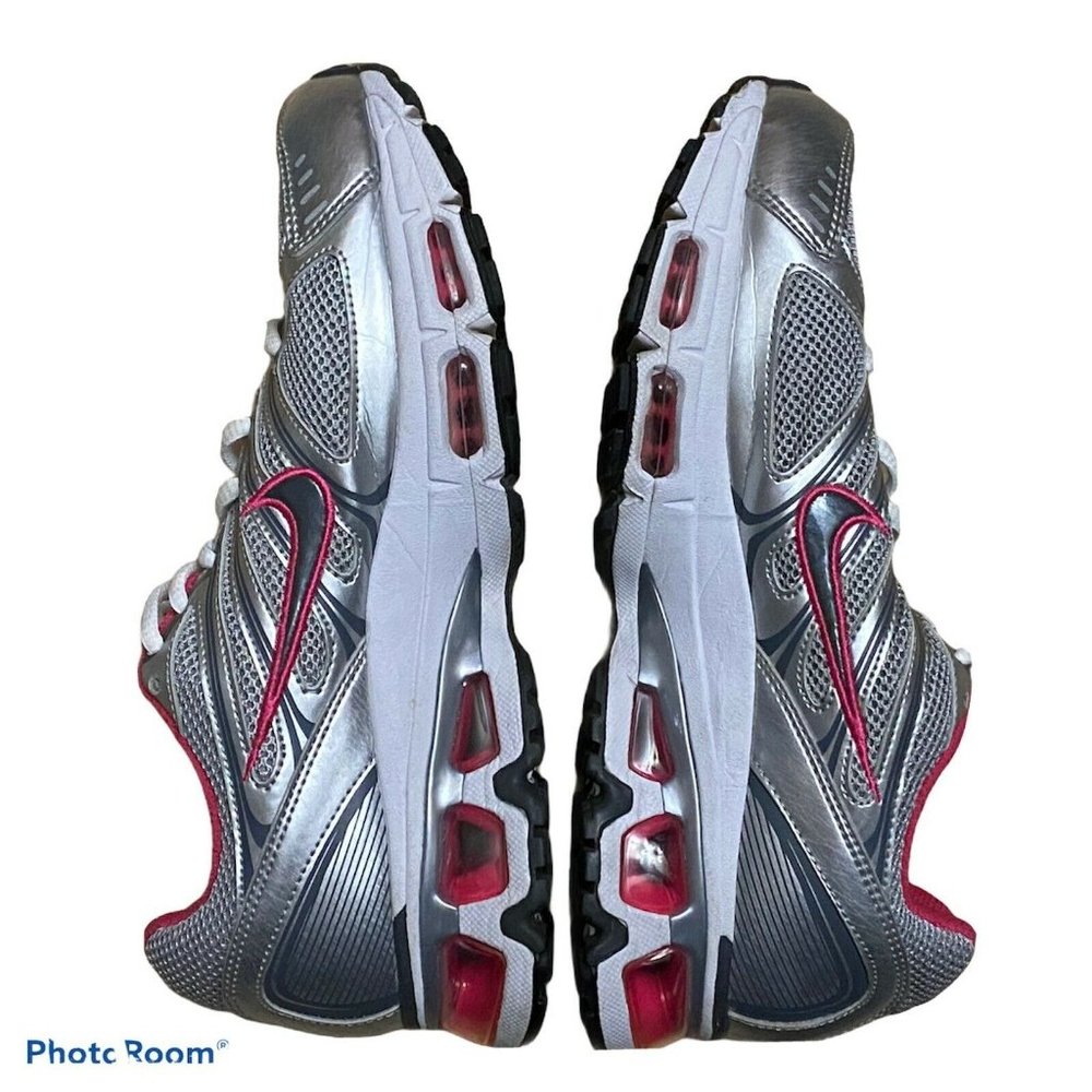 Nike Women Shoe Air‎ Max Tailwind Plus Size 8M Silver Pink Sneaker